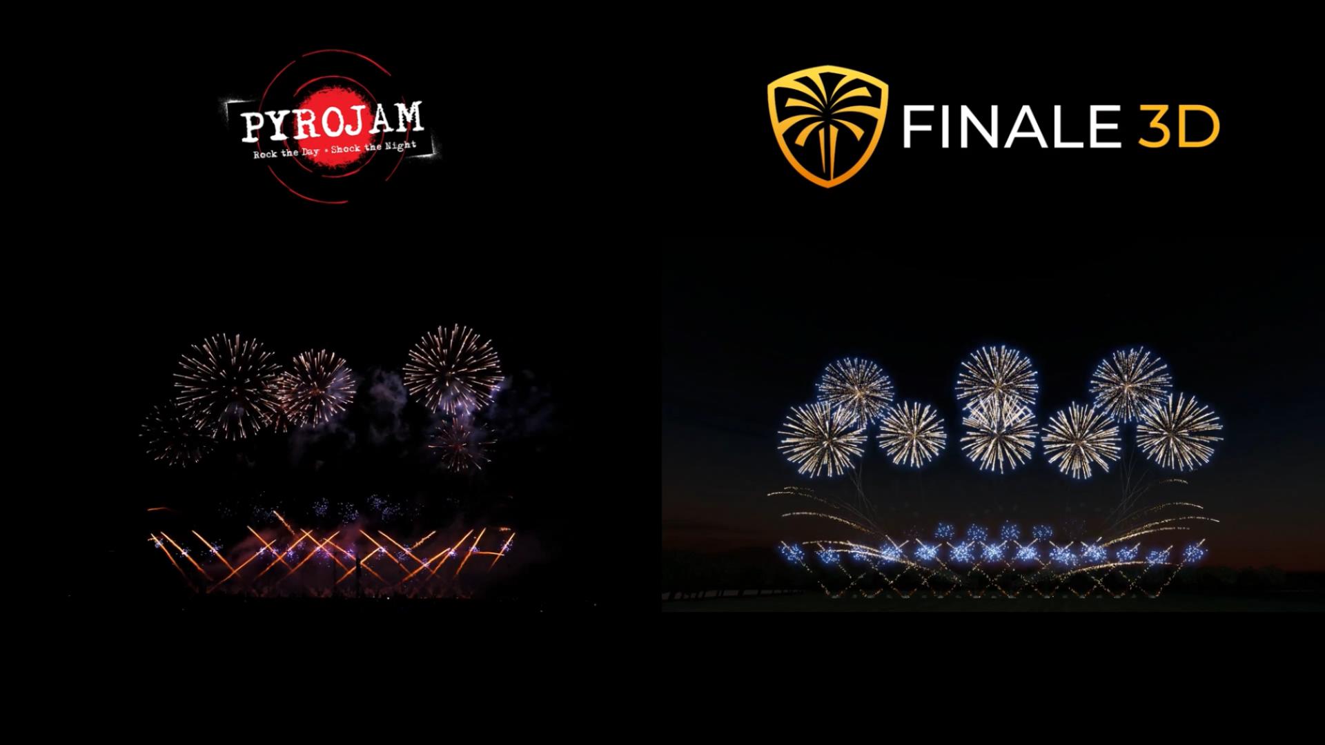 PyroJam 2024 1st Place Show Sim vs. Real-Uros Petrovic, PYRO-TEAM Serbia    Emotional Combinations